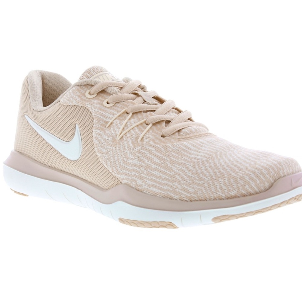 Nike Women's Beige and White Sneakers - Picture 2 of 11